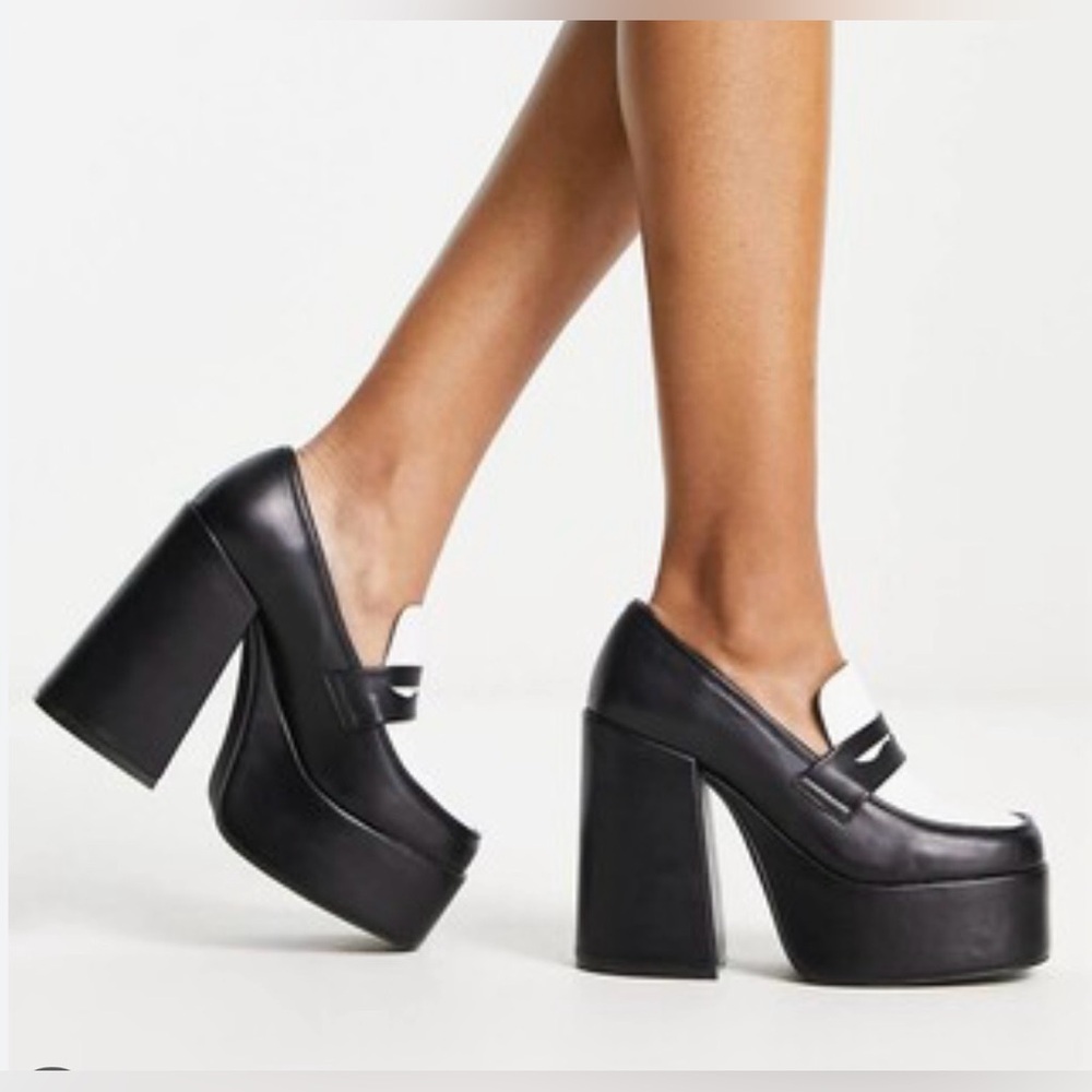 Chic Black Platform Heels